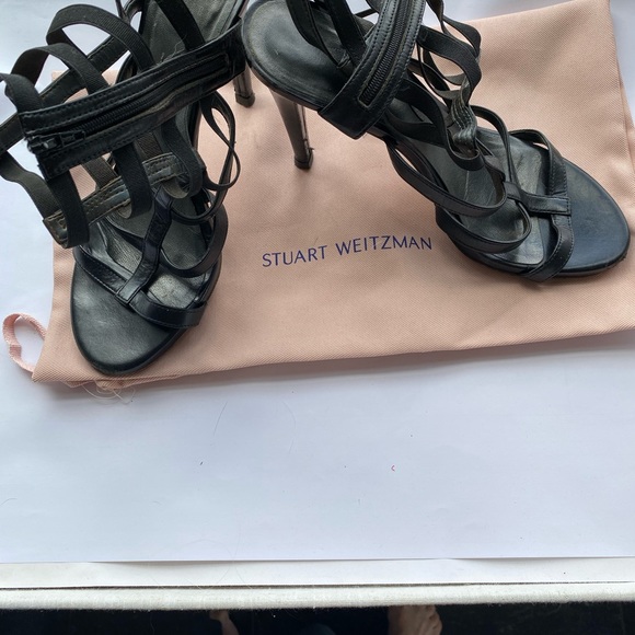 Stuart Weizmann Sexy strappy high heels - Picture 2 of 3